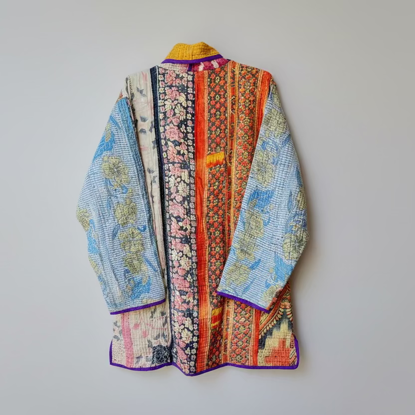 Long Kantha Jacket