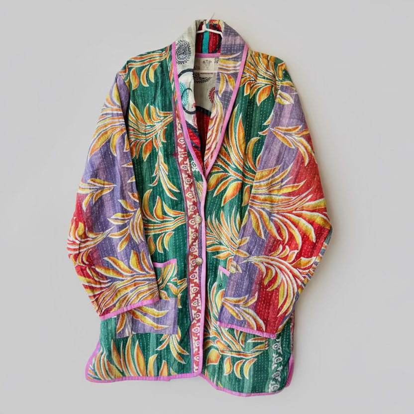 Long Kantha Jacket