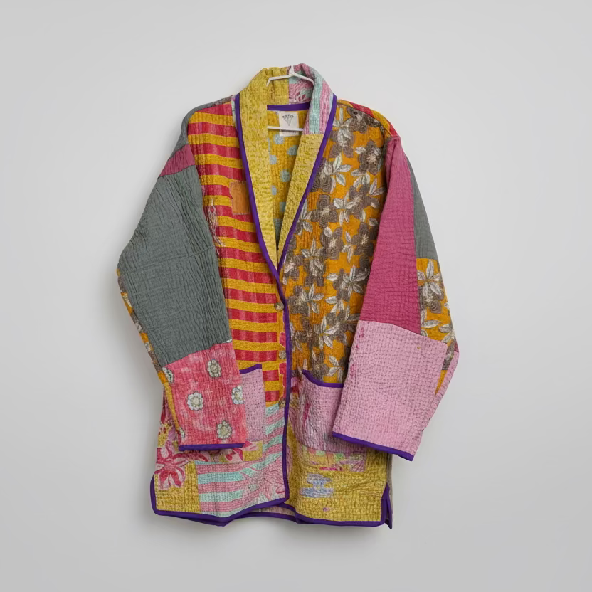 Long Kantha Jacket