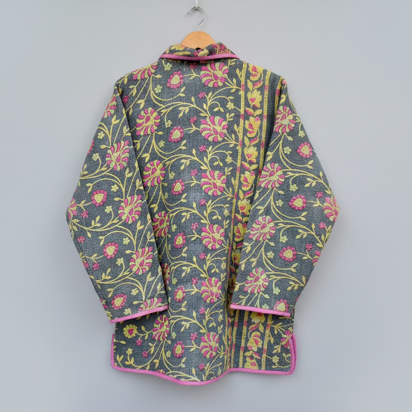 Long Kantha Jacket