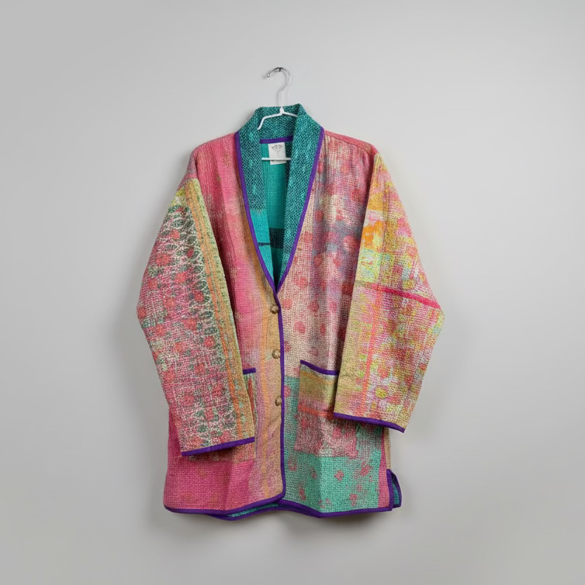 Long Kantha Jacket