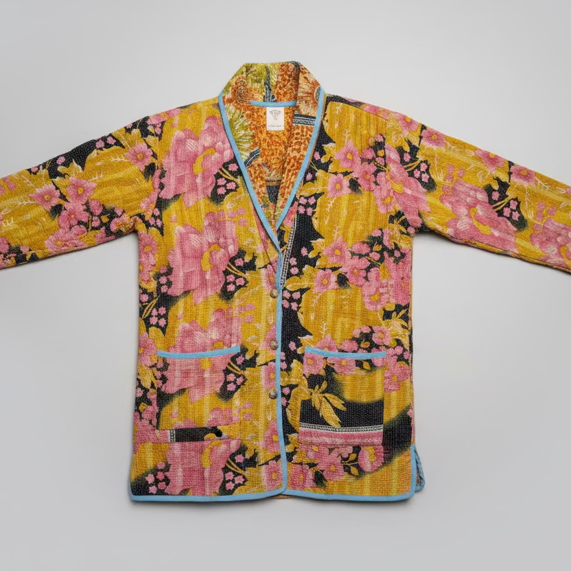 Long Kantha Jacket