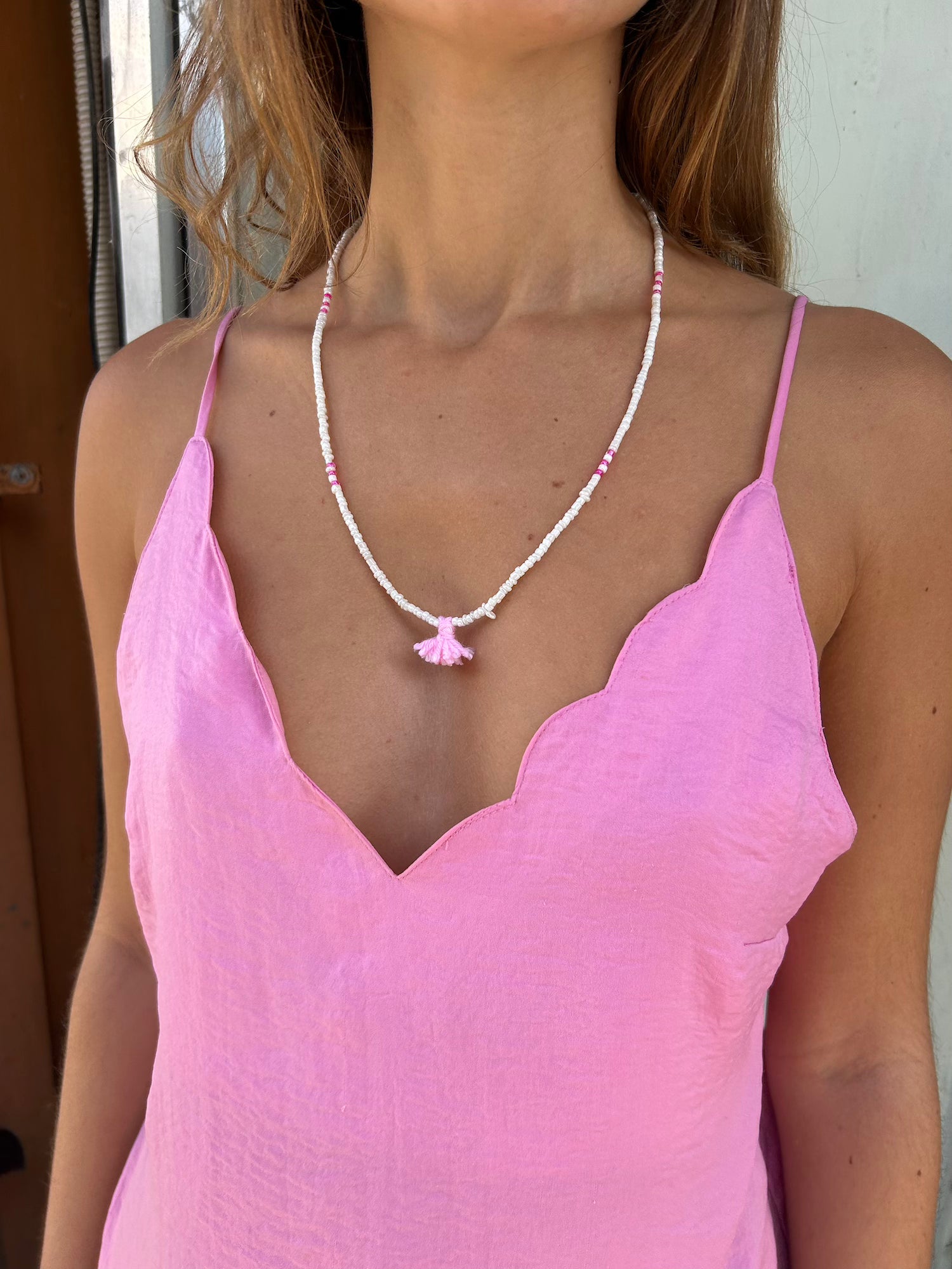 Shanti Necklace - White