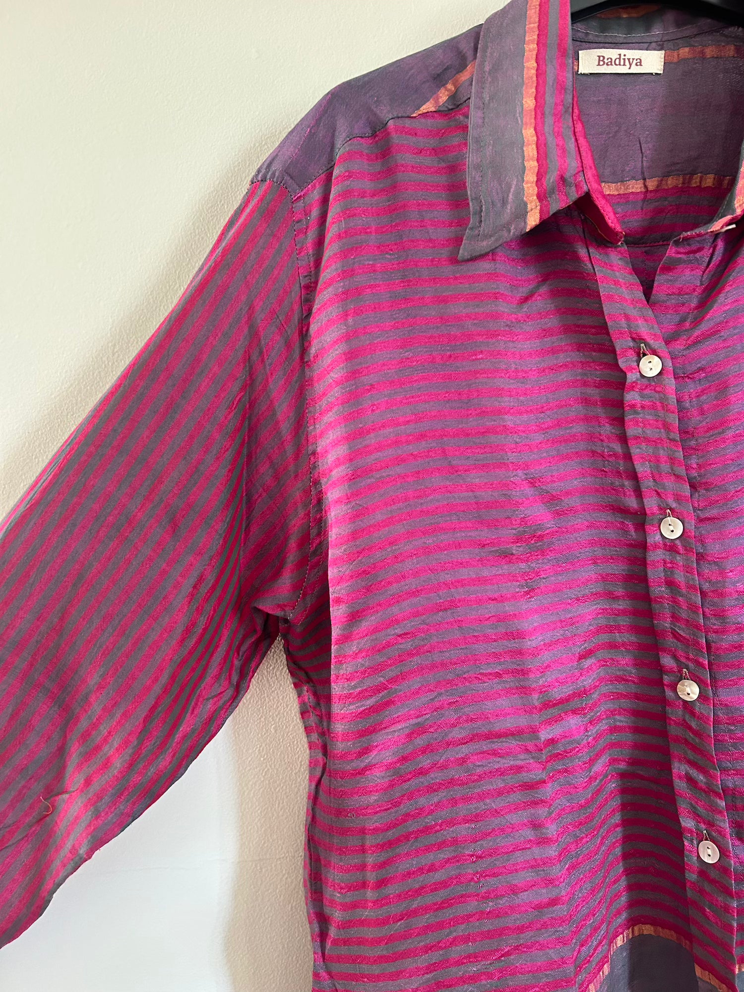 Vintage Sari Shirt