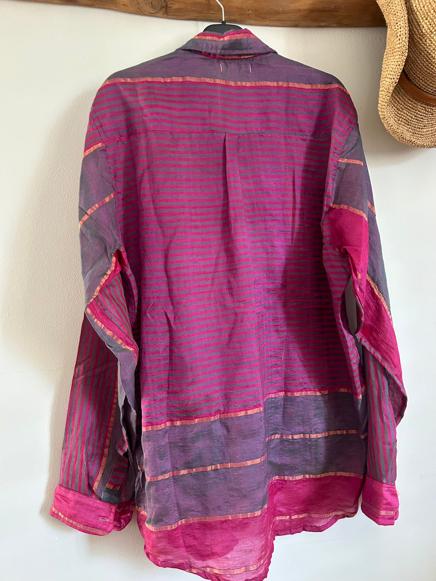 Vintage Sari Shirt