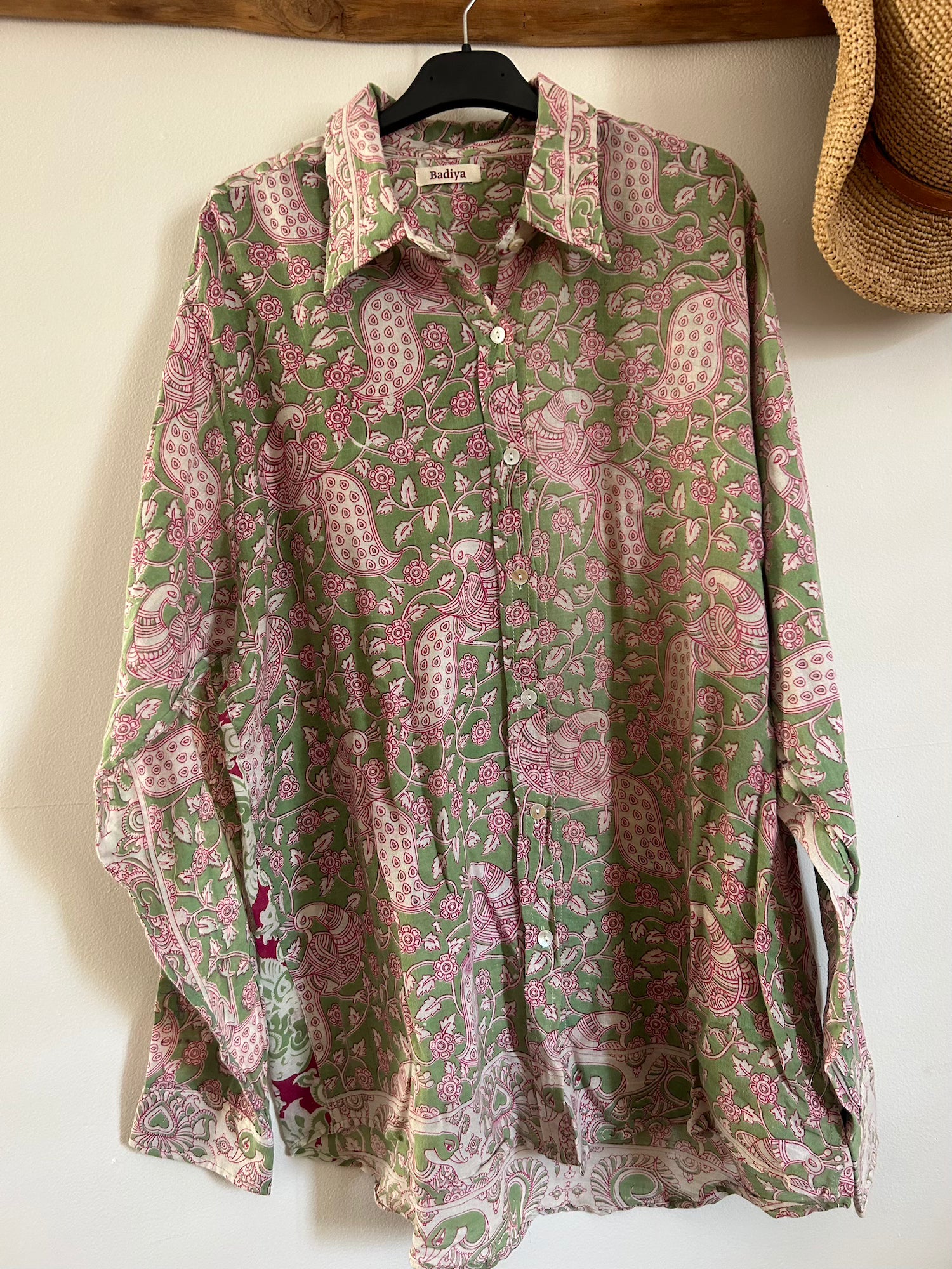Vintage Sari Shirt