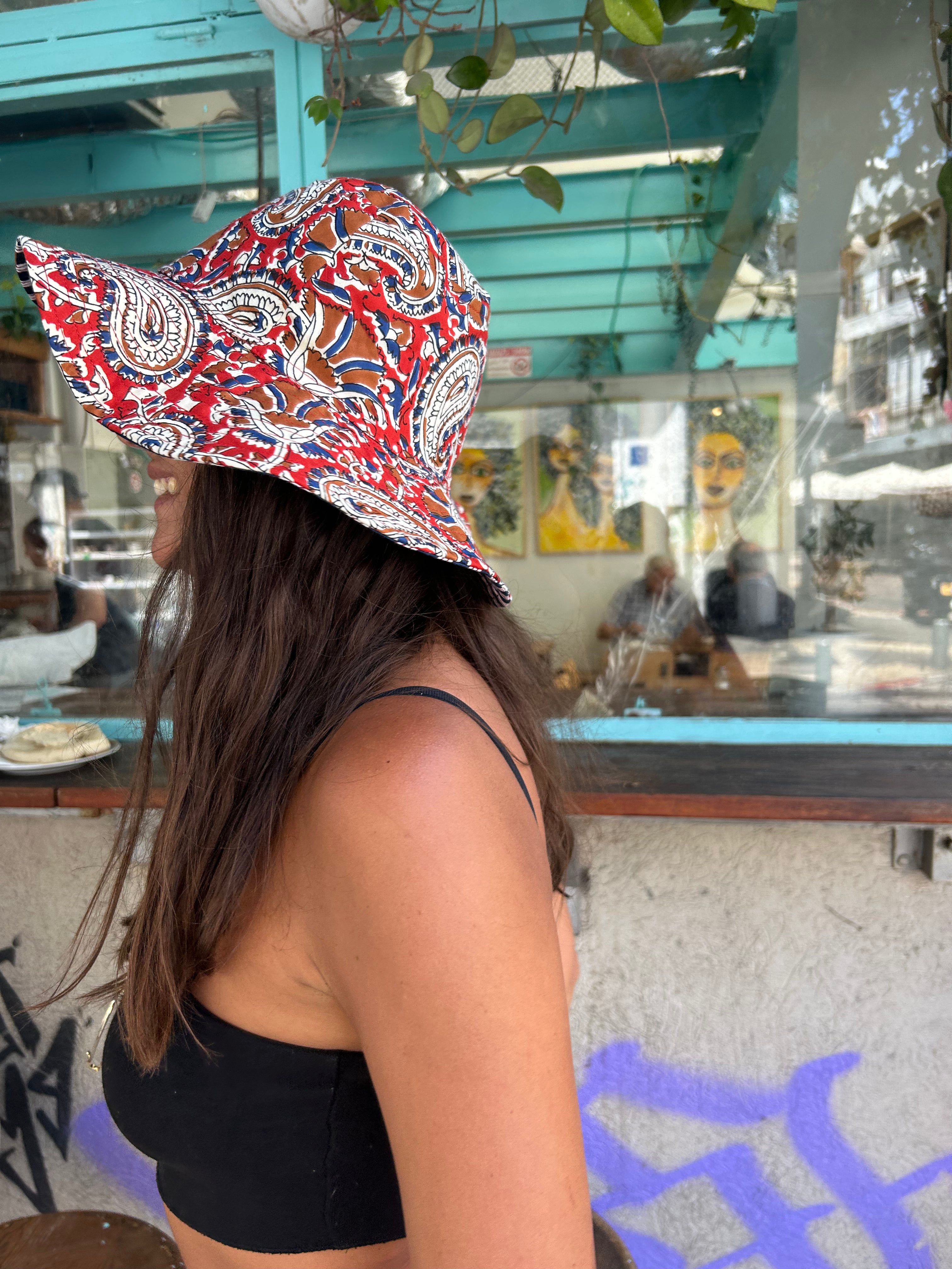 Block Print Hat
