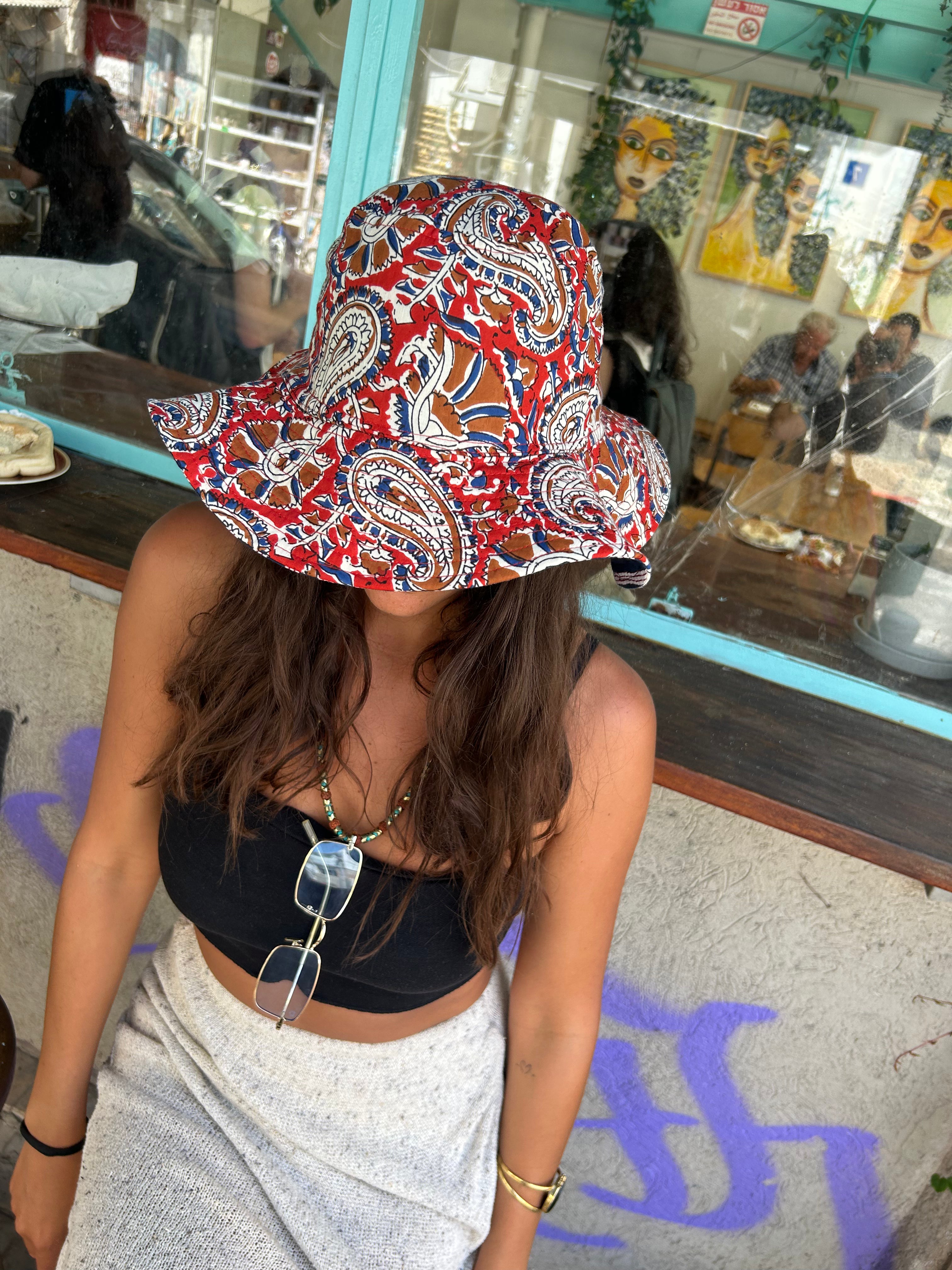 Block Print Hat
