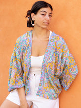 Load image into Gallery viewer, Yellow Lotus Kimono
