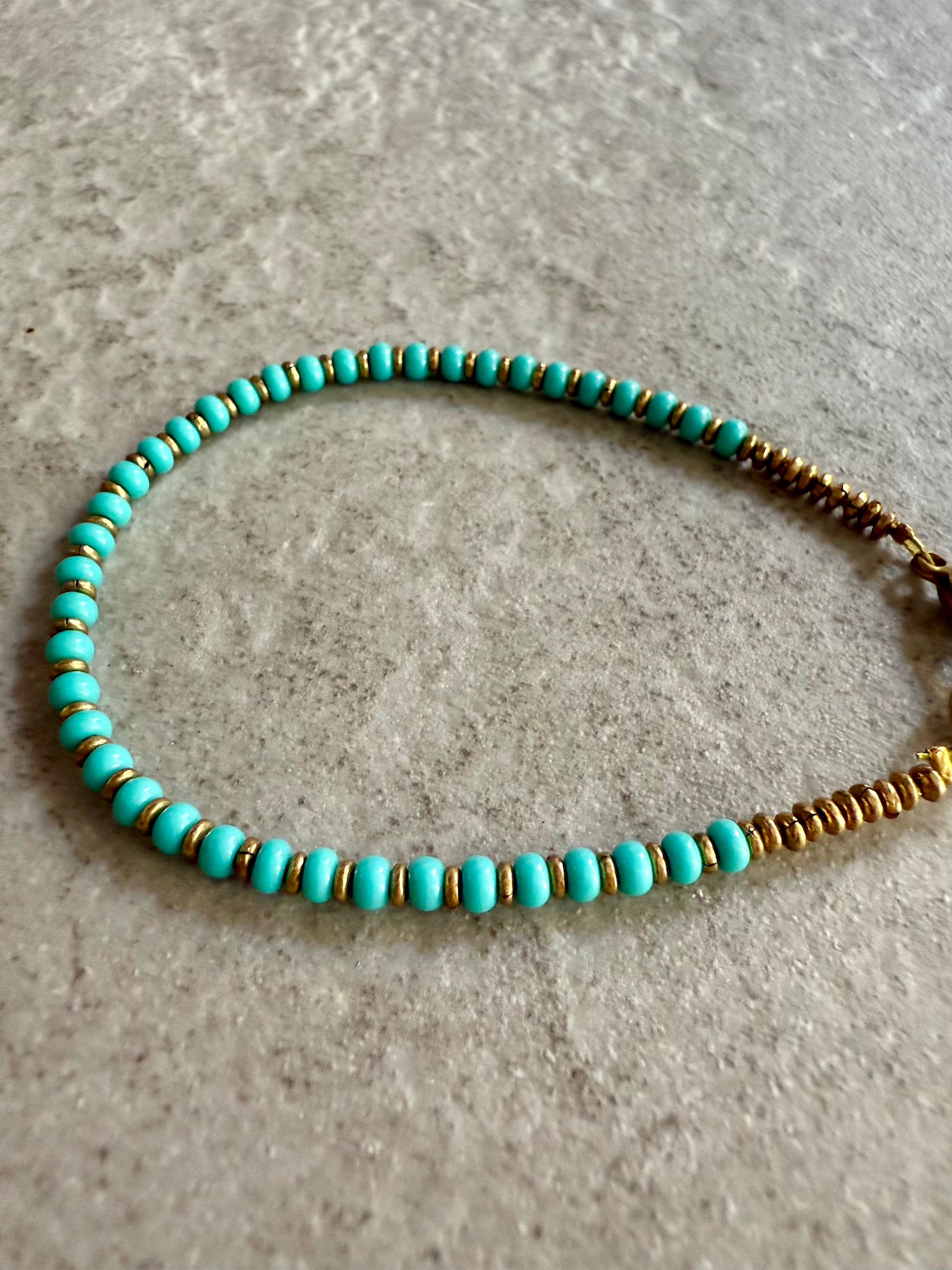 Natasha Beaded Bracelet - Turquoise