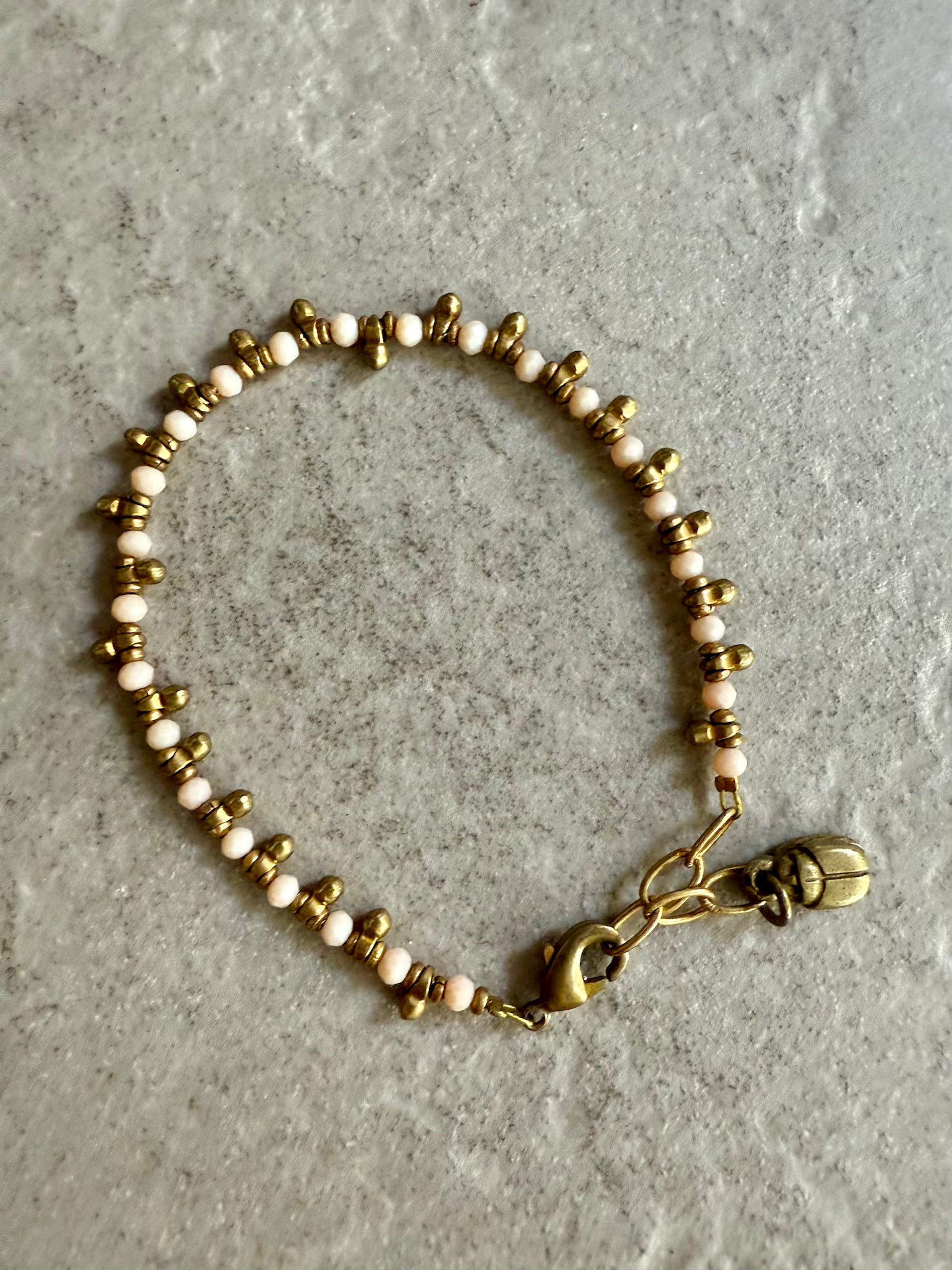 Natasha Beaded Bracelet - White