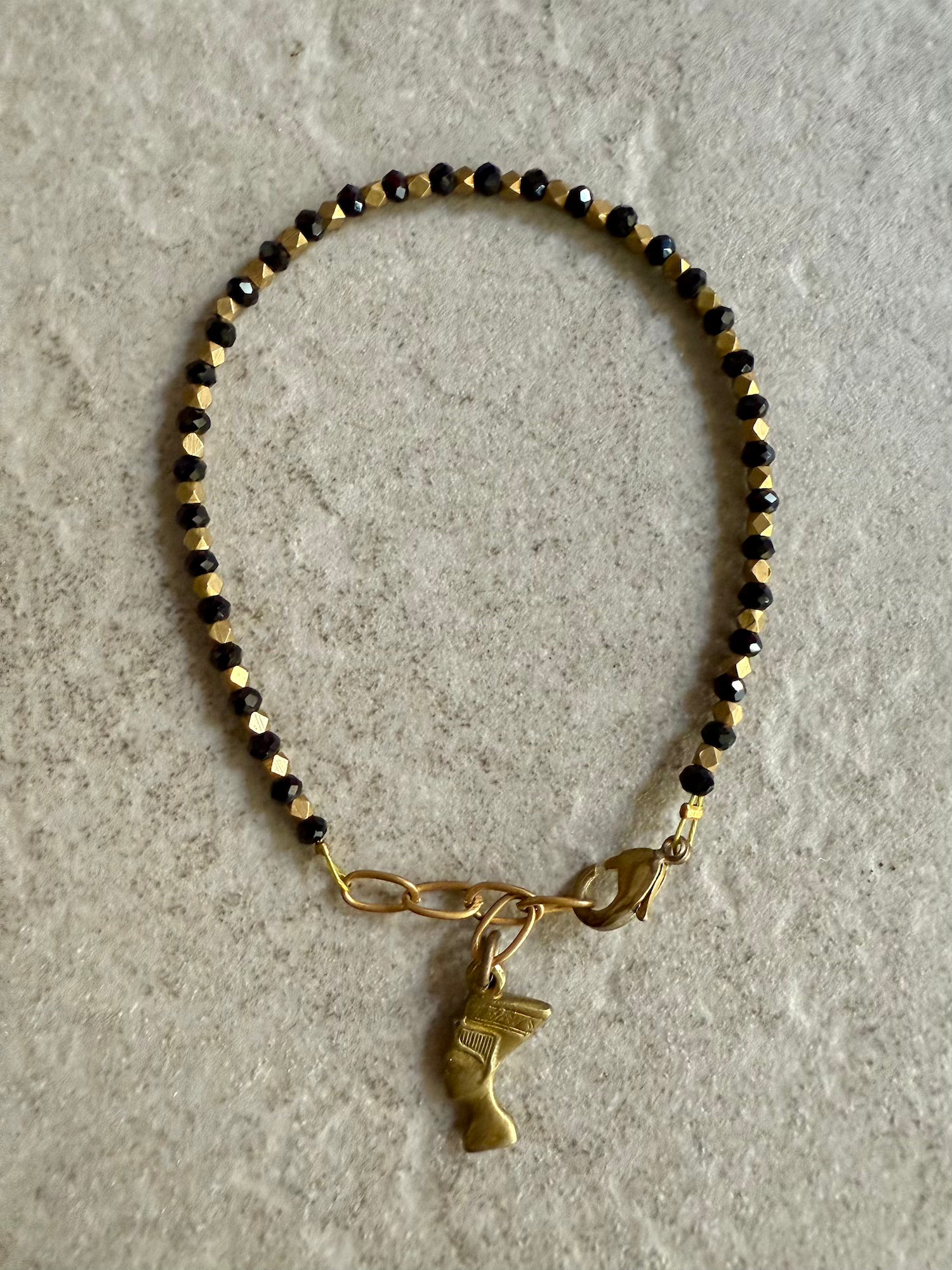 Natasha Beaded Bracelet - Black