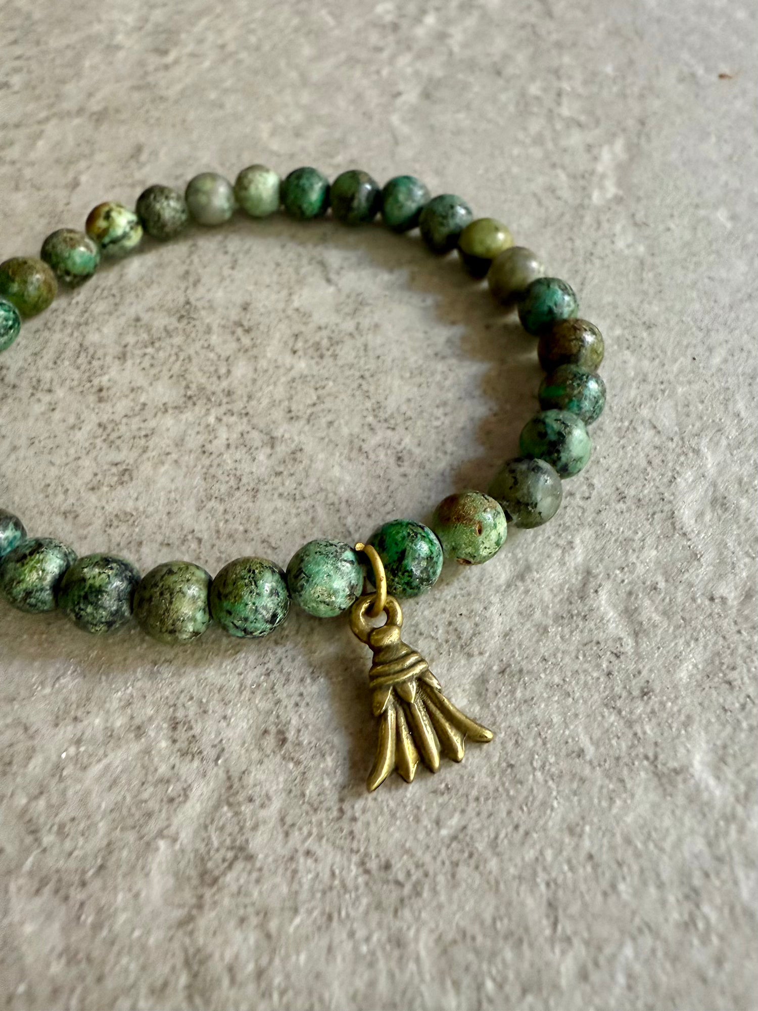 African Turquoise Bracelet