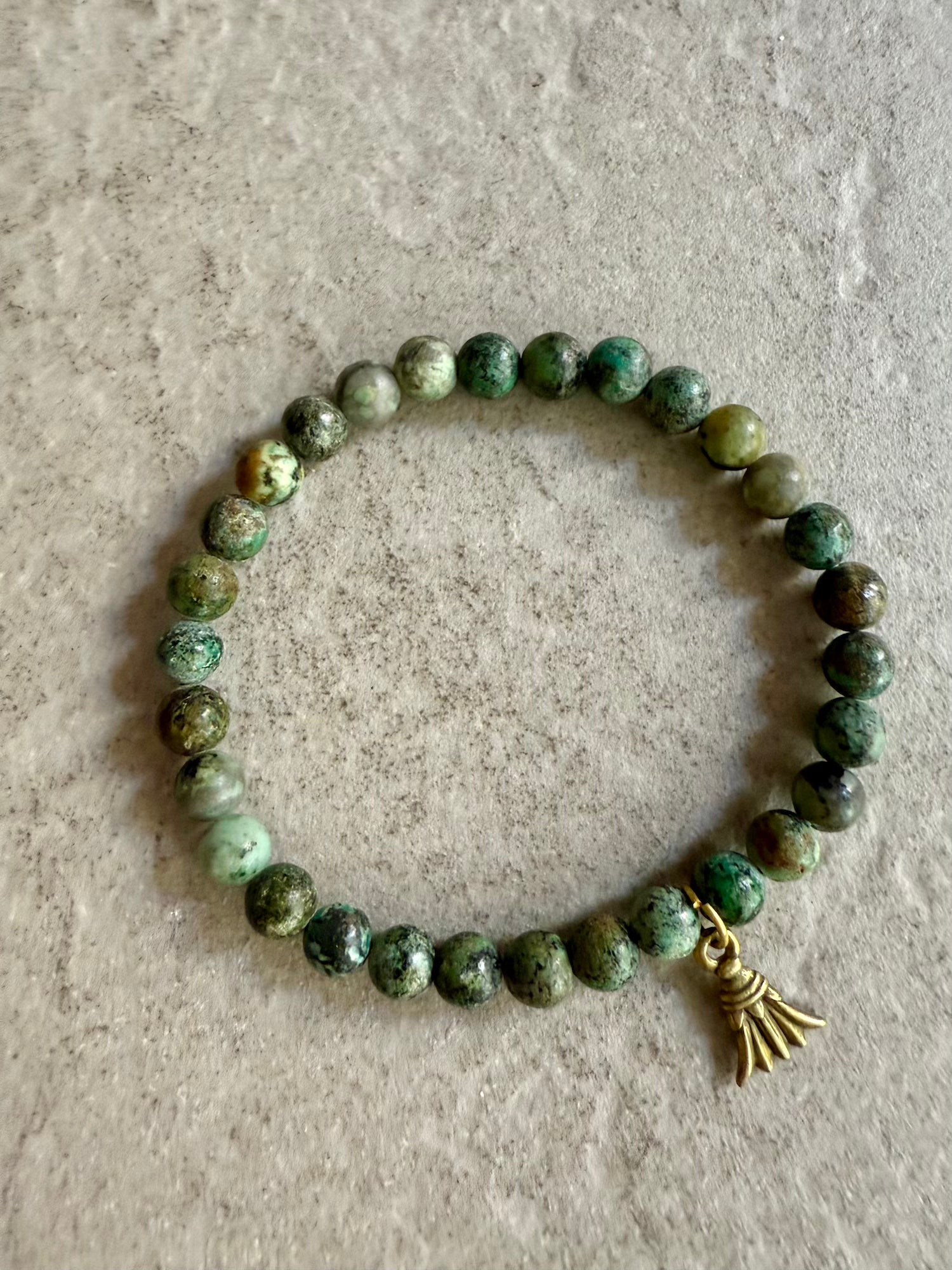 African Turquoise Bracelet