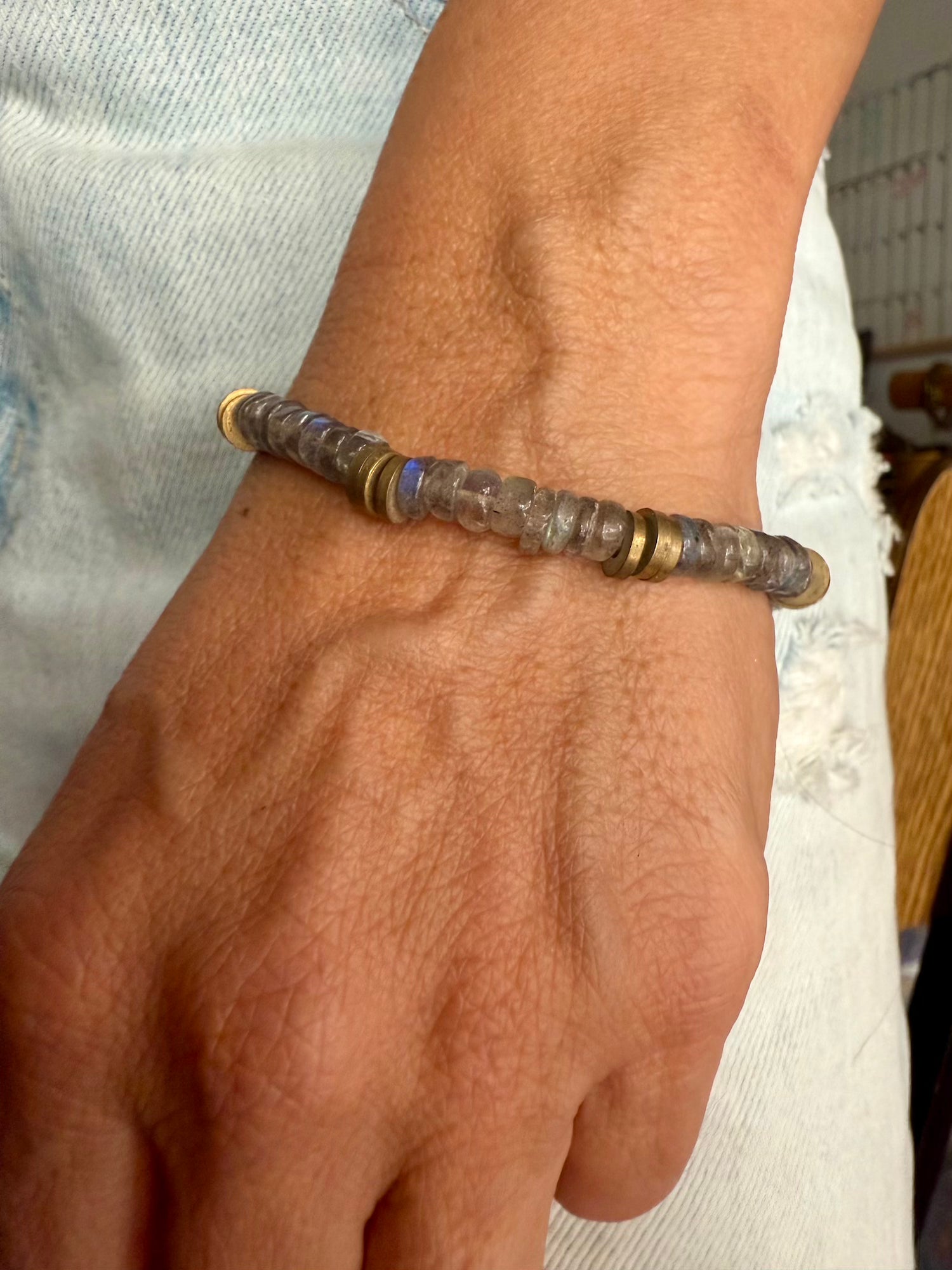 Semi-precious Bracelet - Labradorite