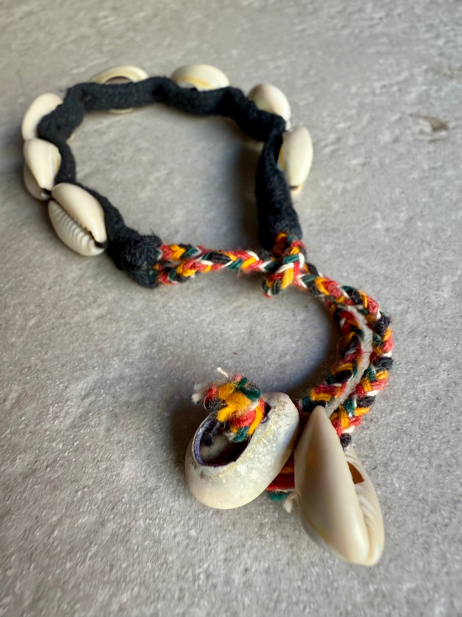 Baba Shell Anklet - Black