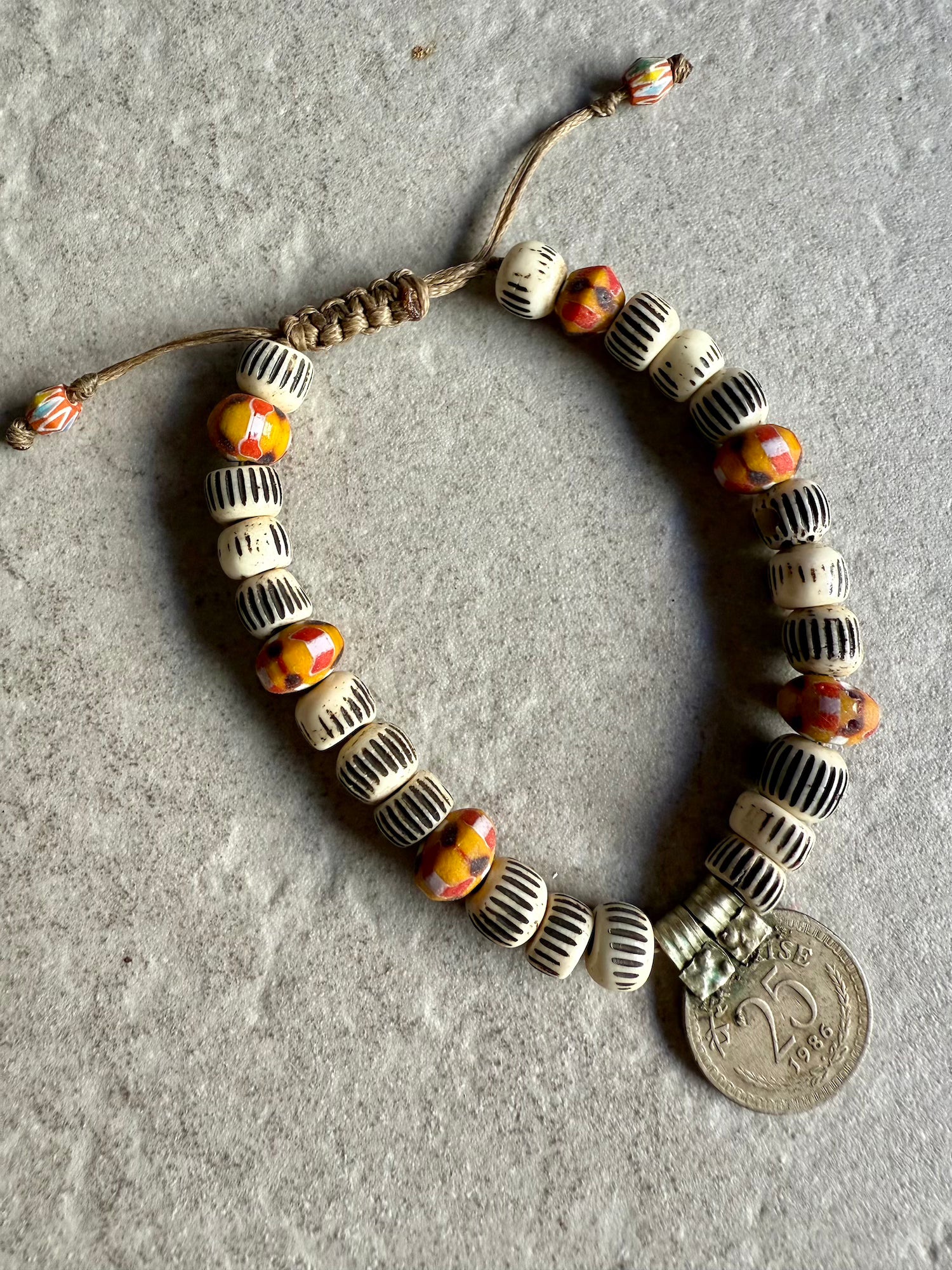 Vintage Coin Bracelet