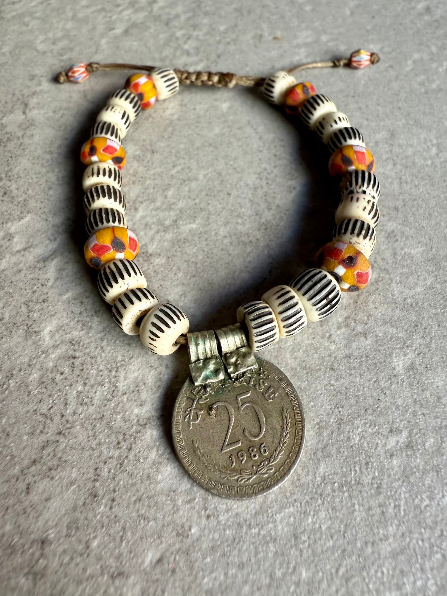 Vintage Coin Bracelet