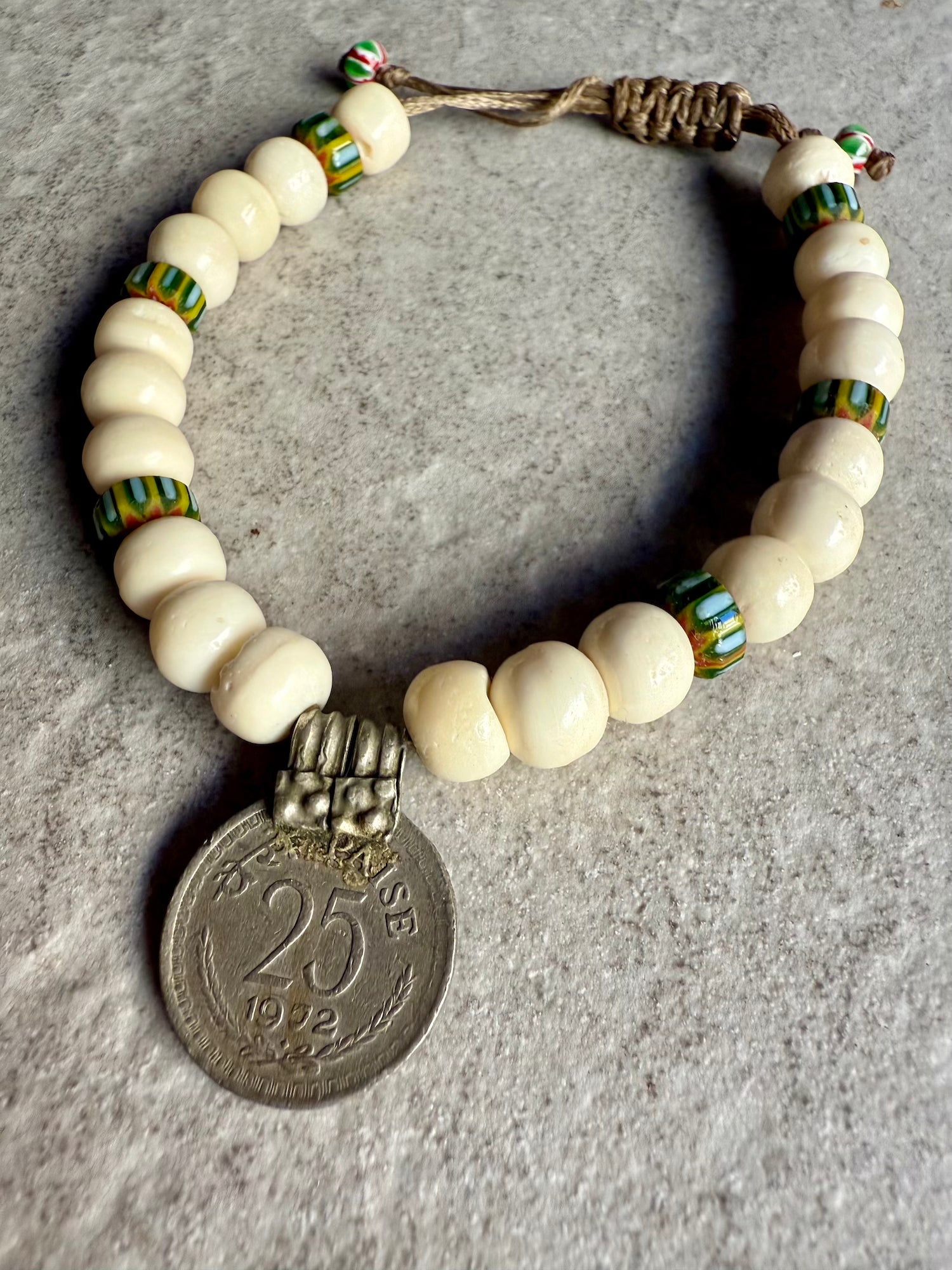 Vintage Coin Bracelet
