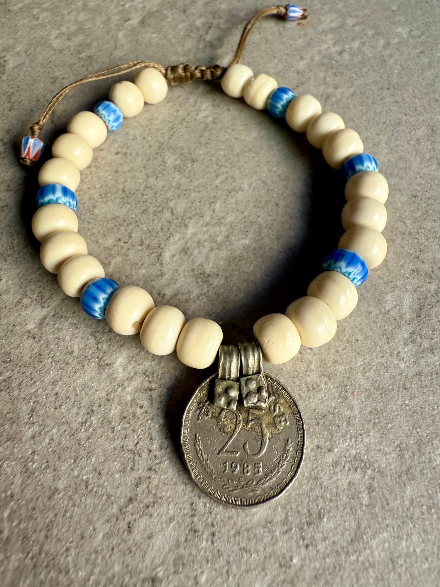 Vintage Coin Bracelet
