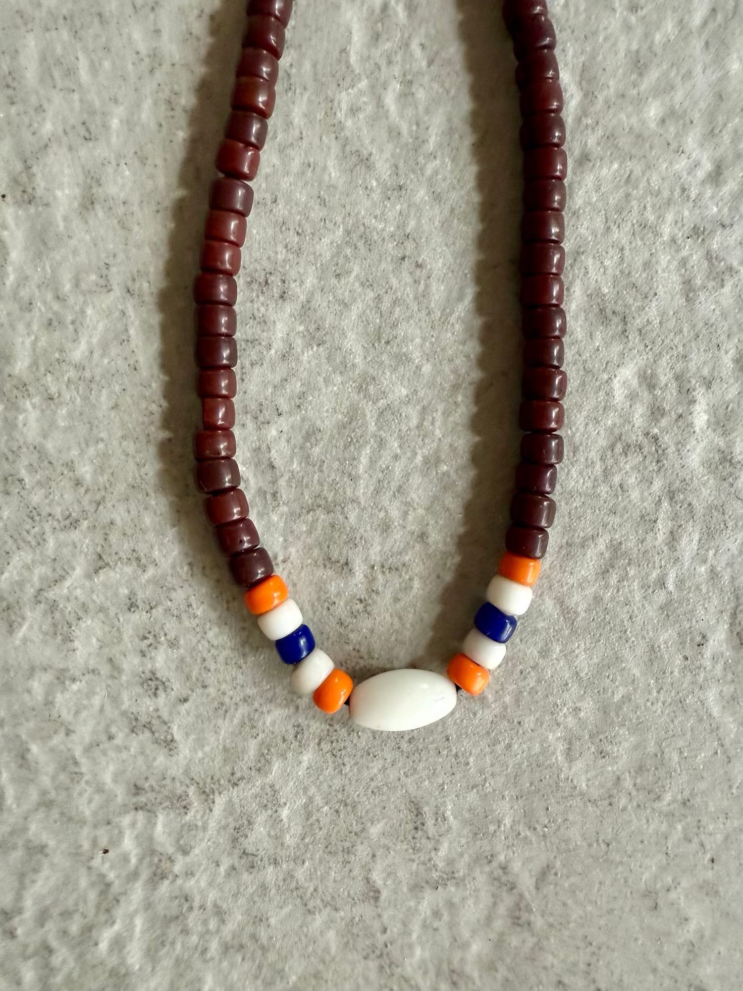 Nagaland Single Necklace - Brown
