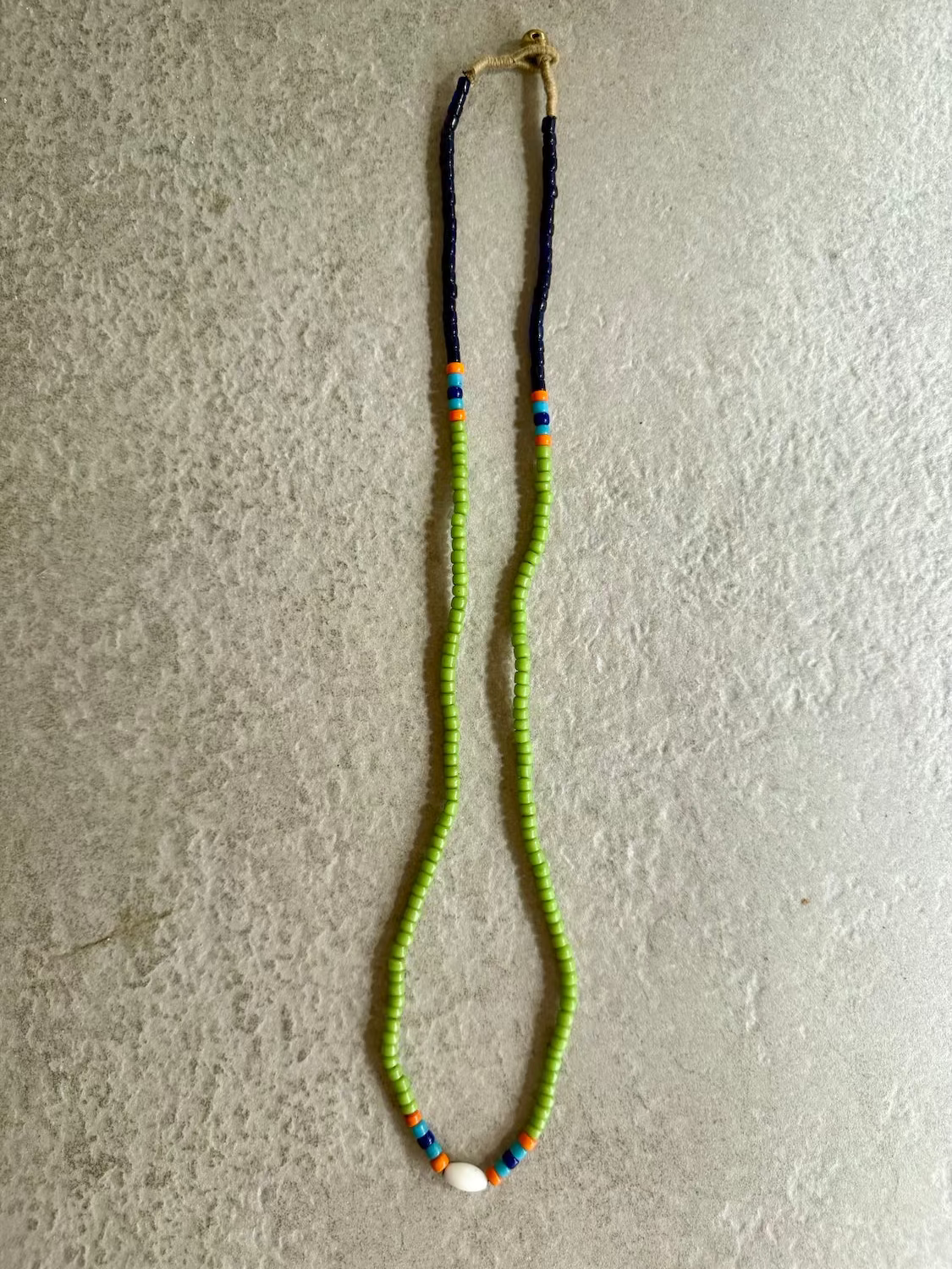 Nagaland Single Necklace - Light Green