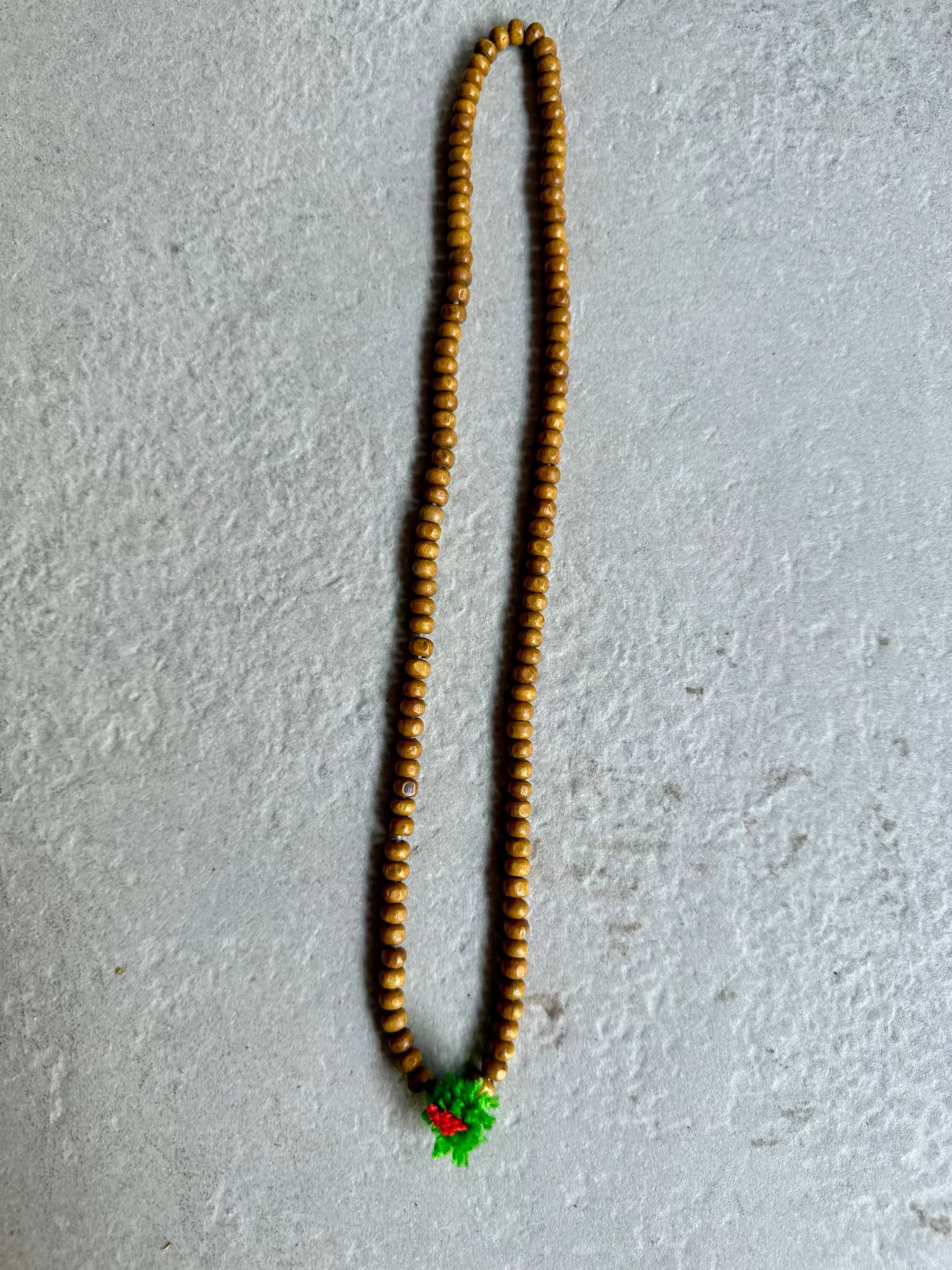 Wood Mala - Green