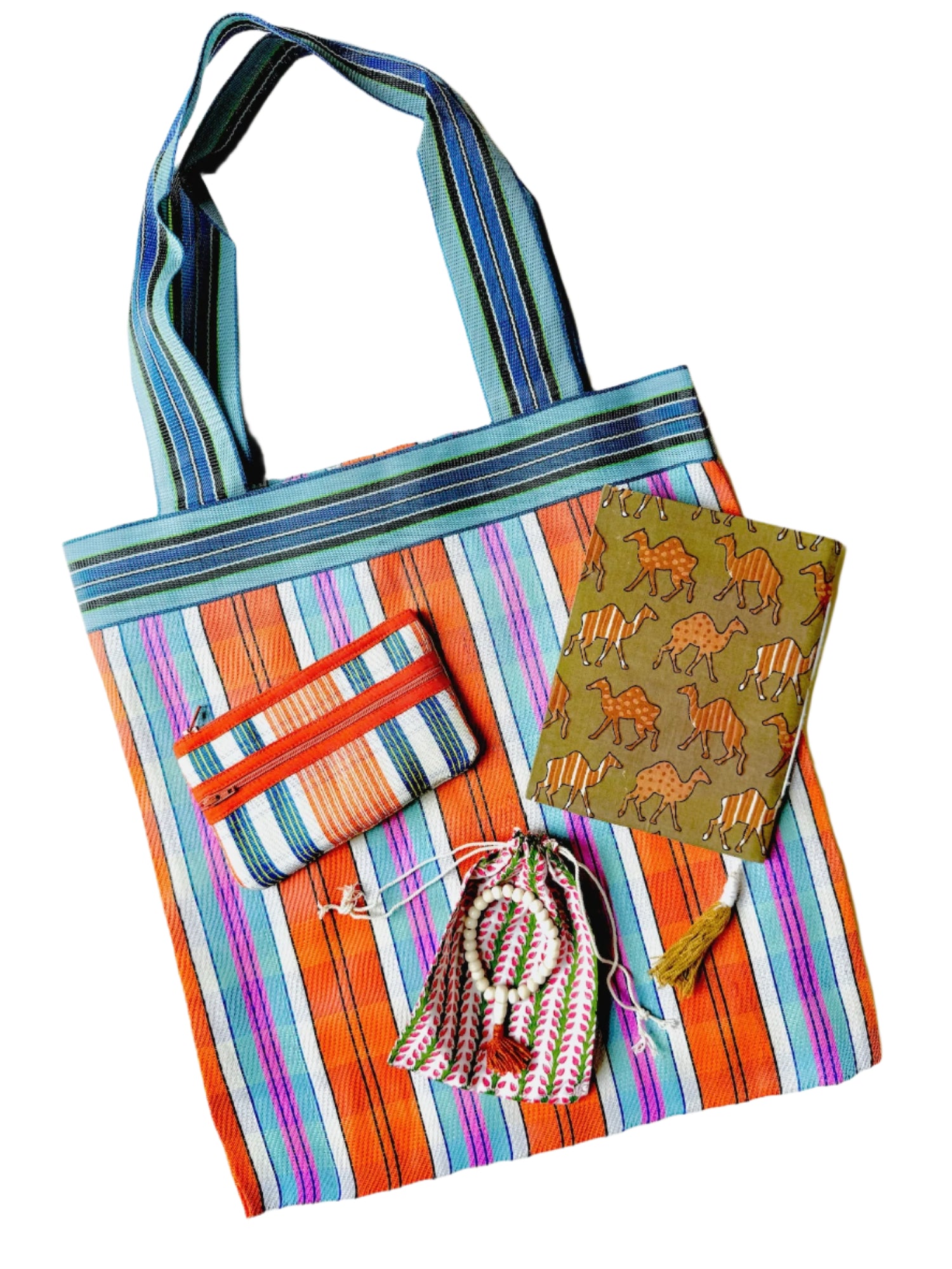 Orange Shopper Set