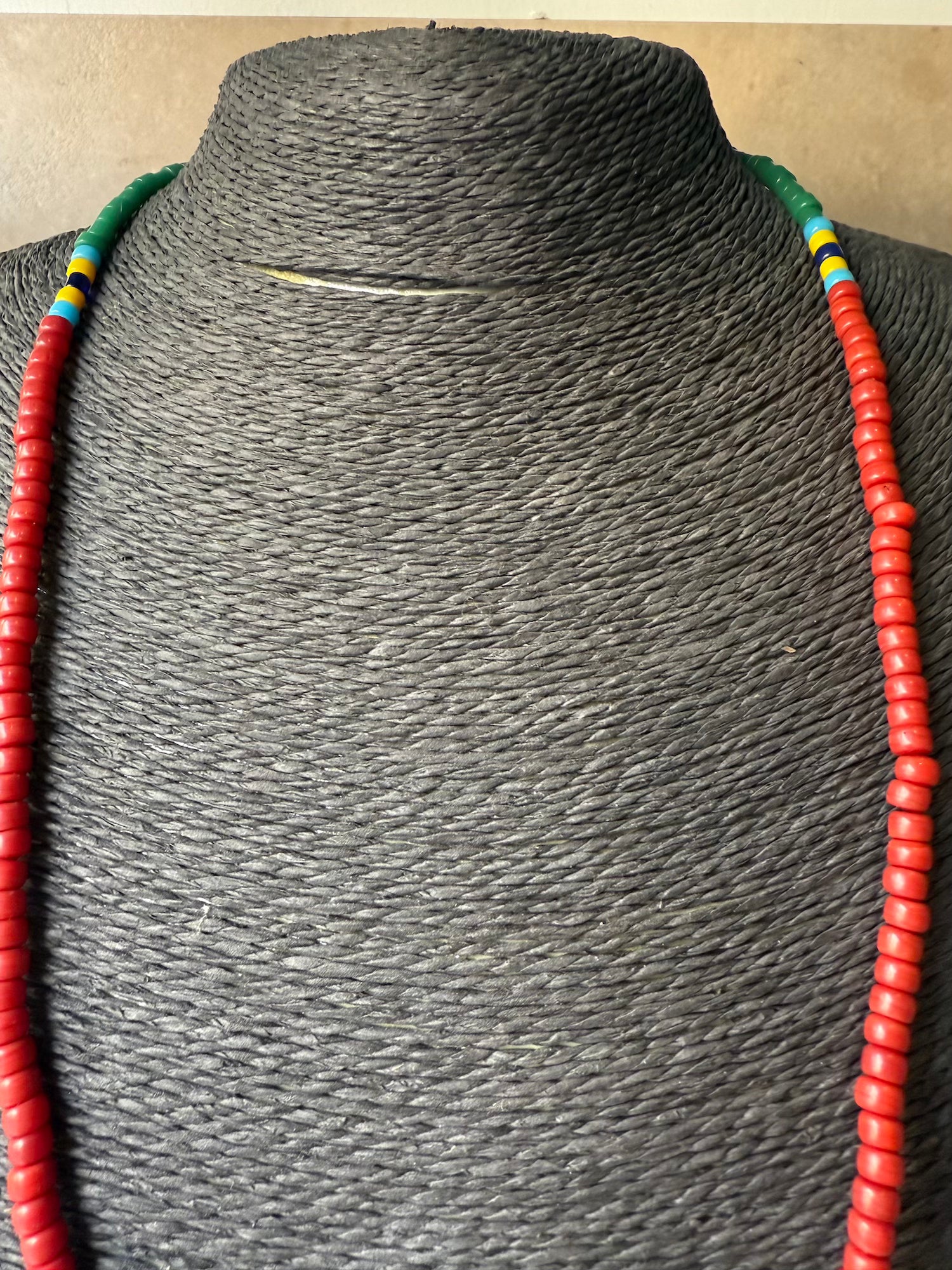 Nagaland Single Necklace - Red II
