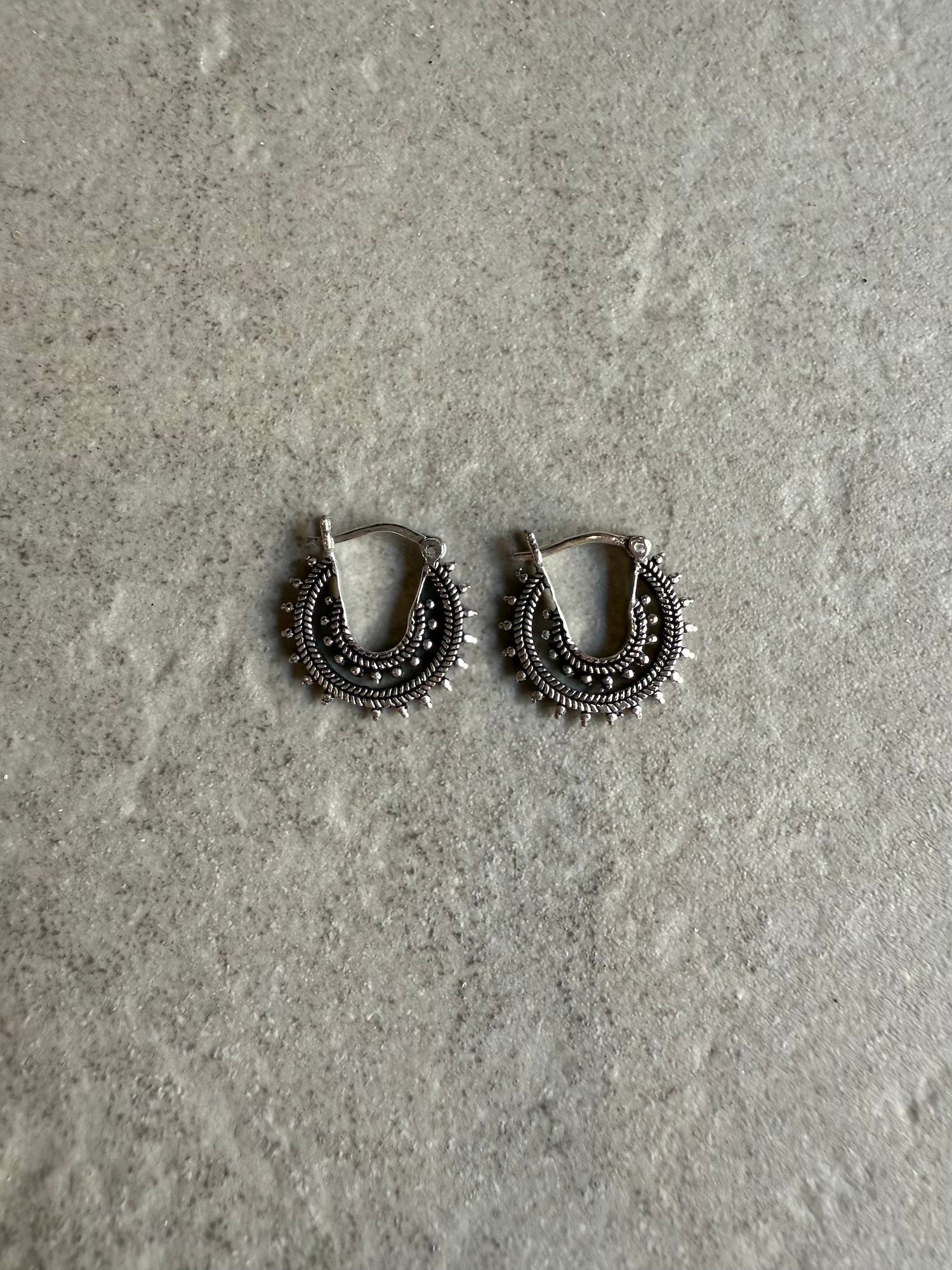 Mini Brass Earrings