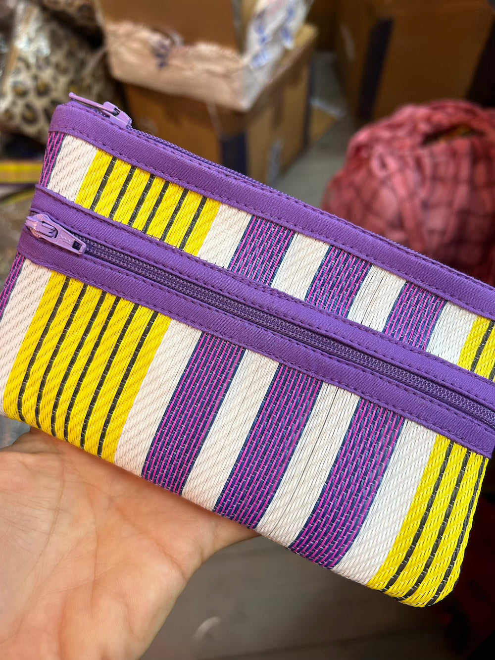 Neon Wallet Pouch