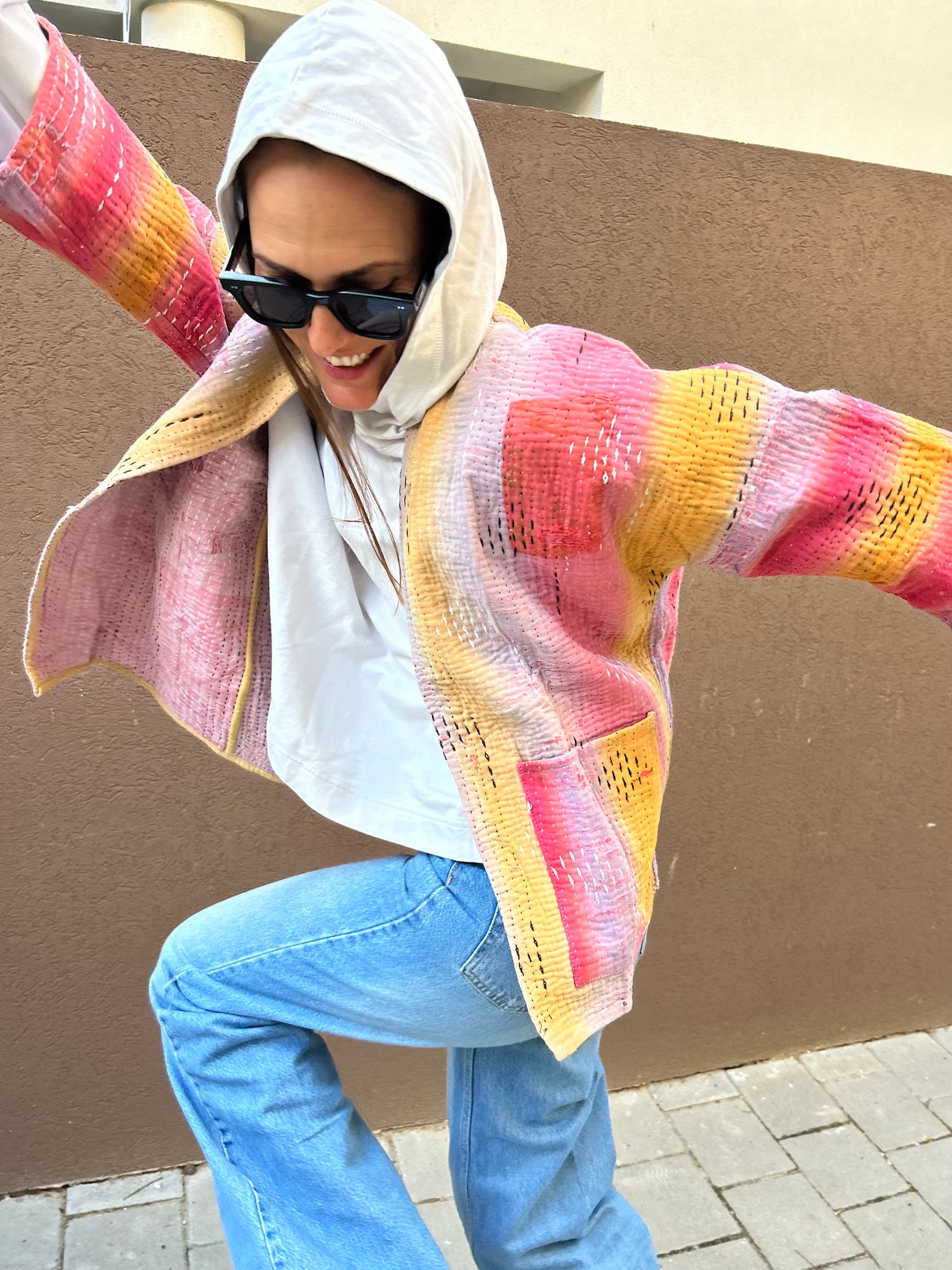 Patch Kantha Jacket