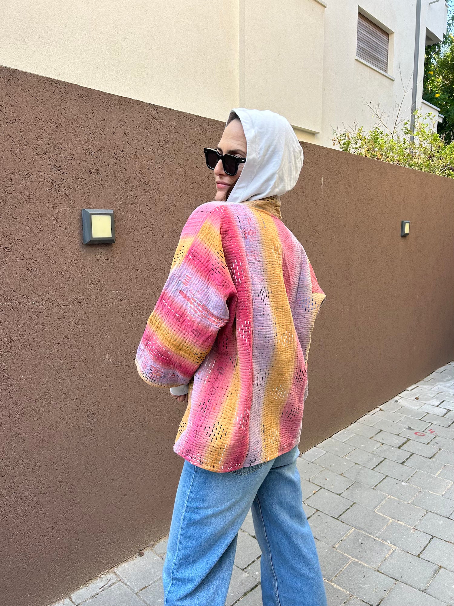 Patch Kantha Jacket