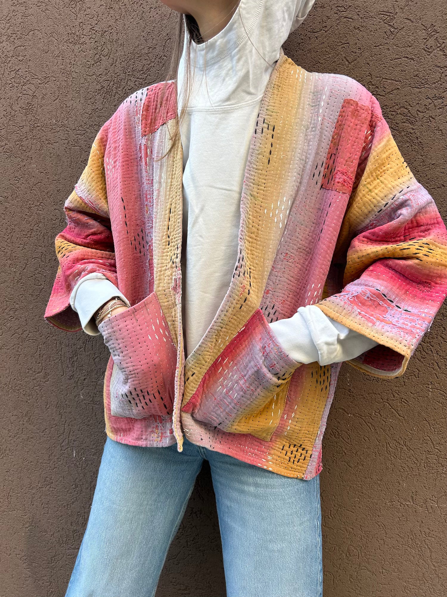 Patch Kantha Jacket