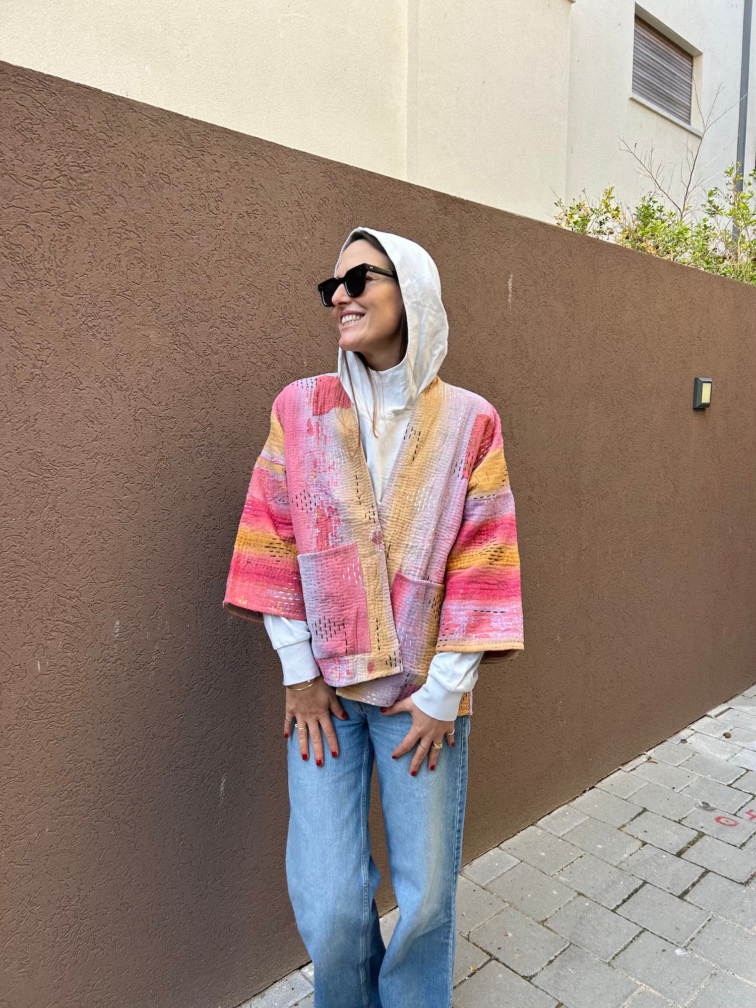 Patch Kantha Jacket