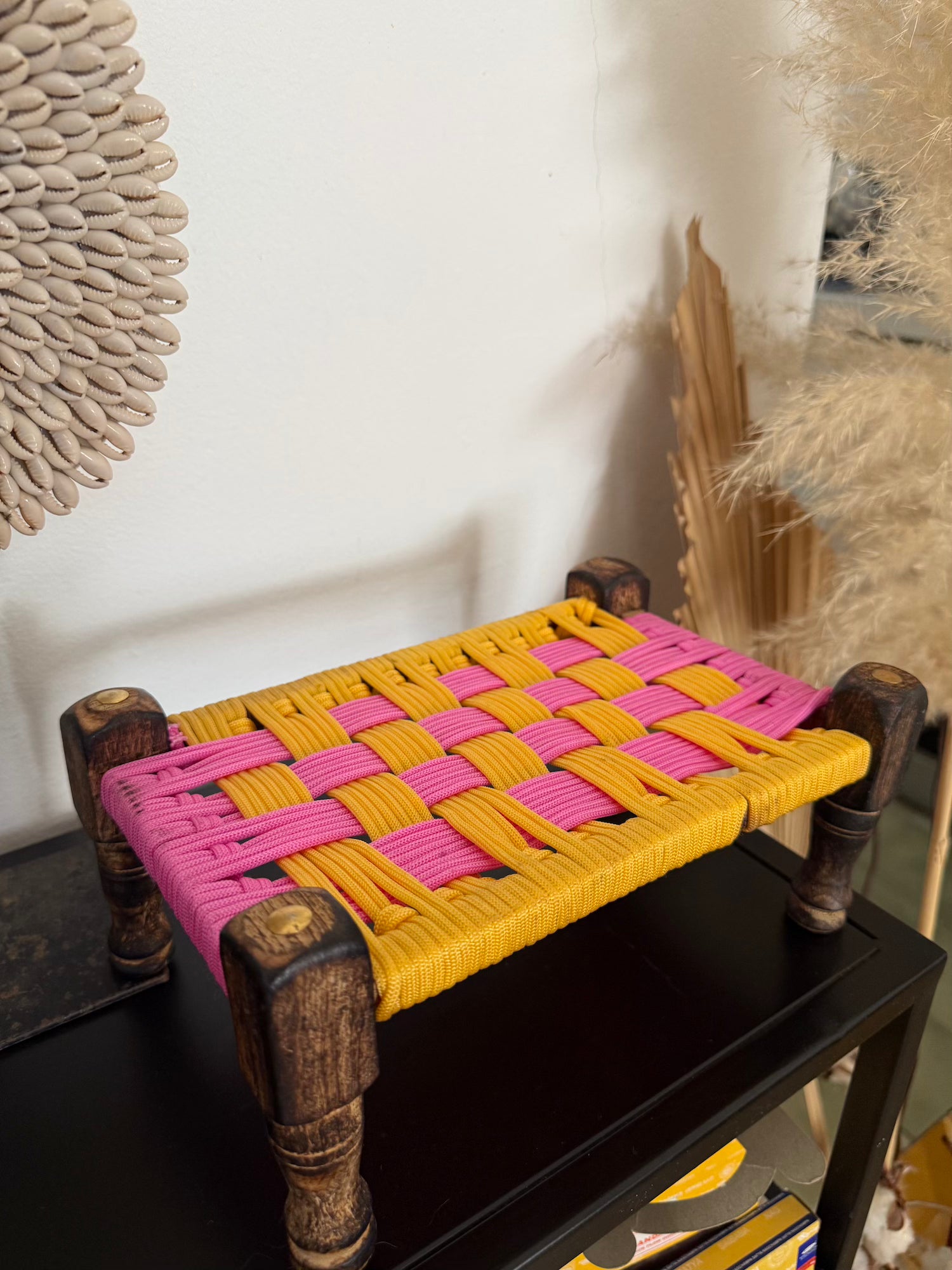 Large Traditional Wooden Charpai Khat