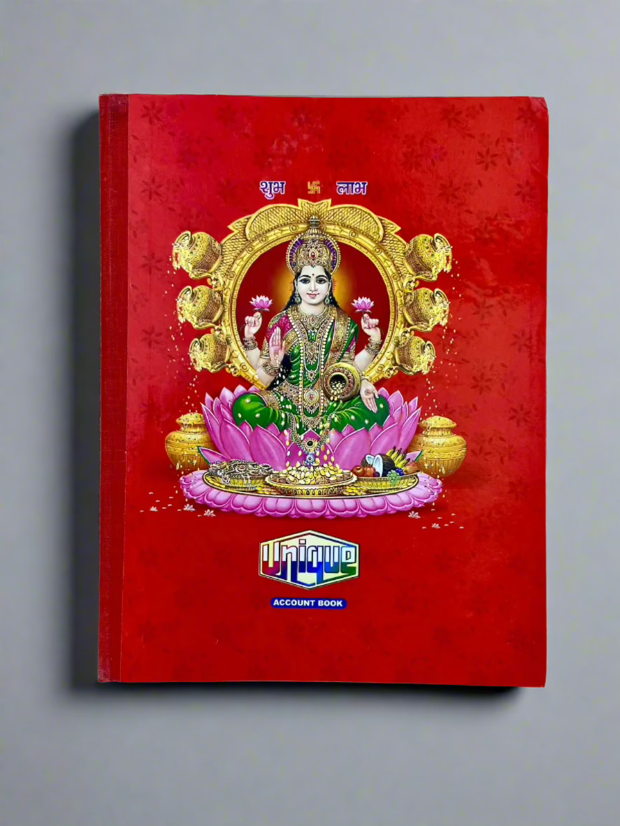 Vintage Indian Accounting Notebook (Small)
