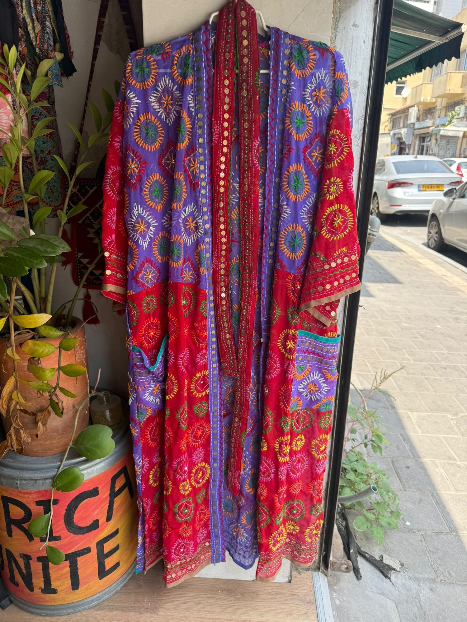 Phulkari Kimono