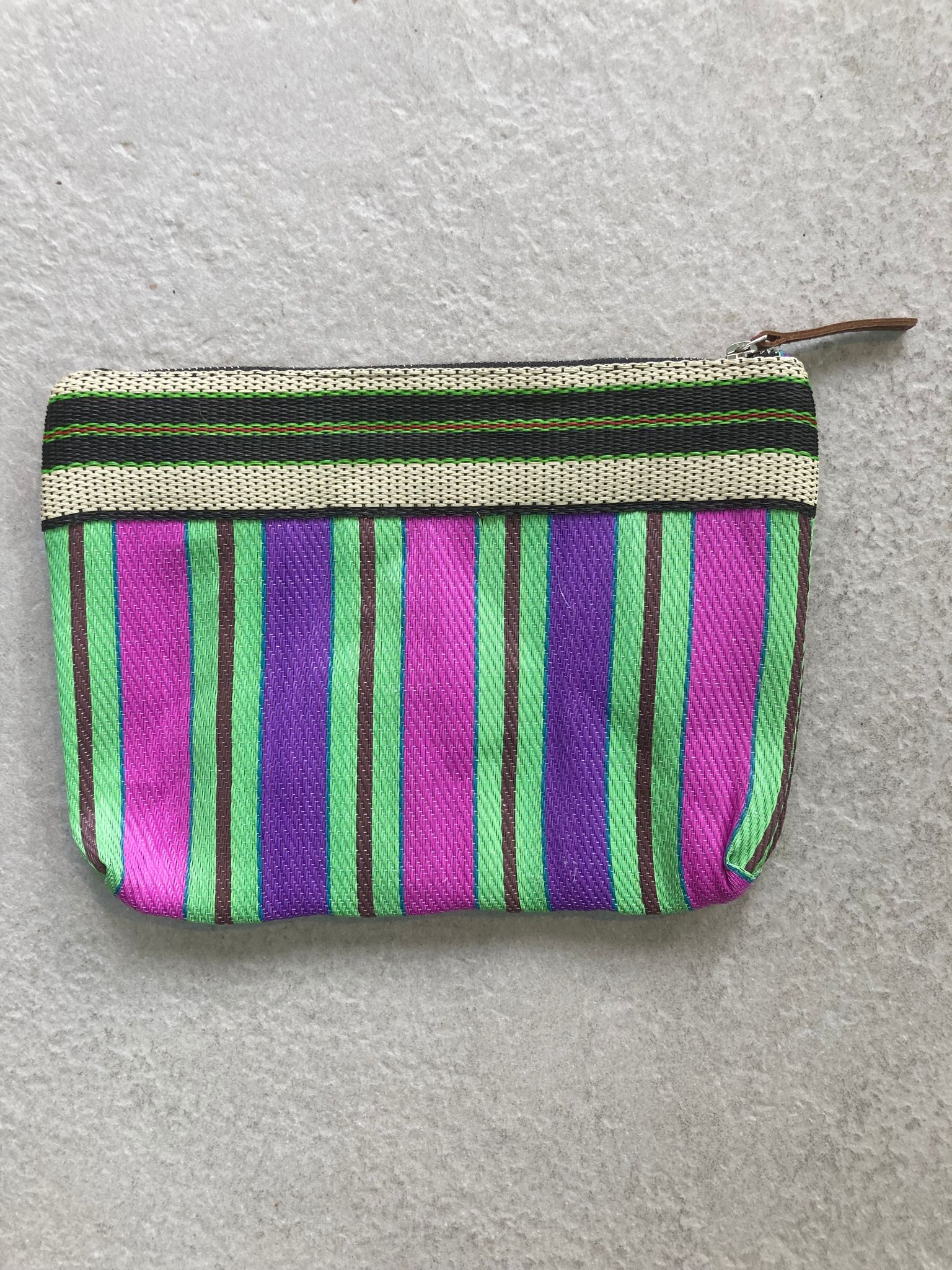 Striped Pouch