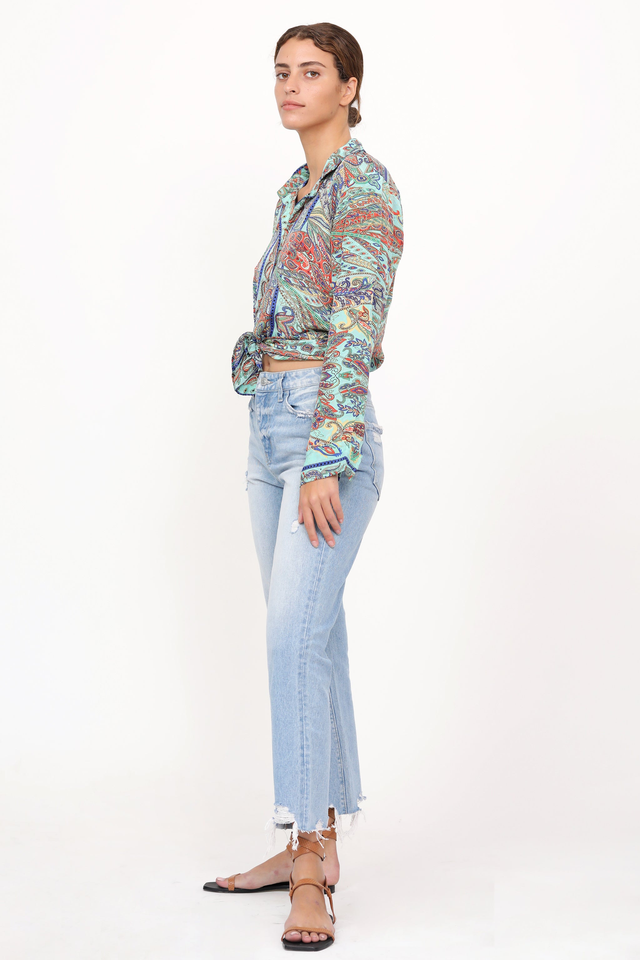 Nanda Shirt Turquoise