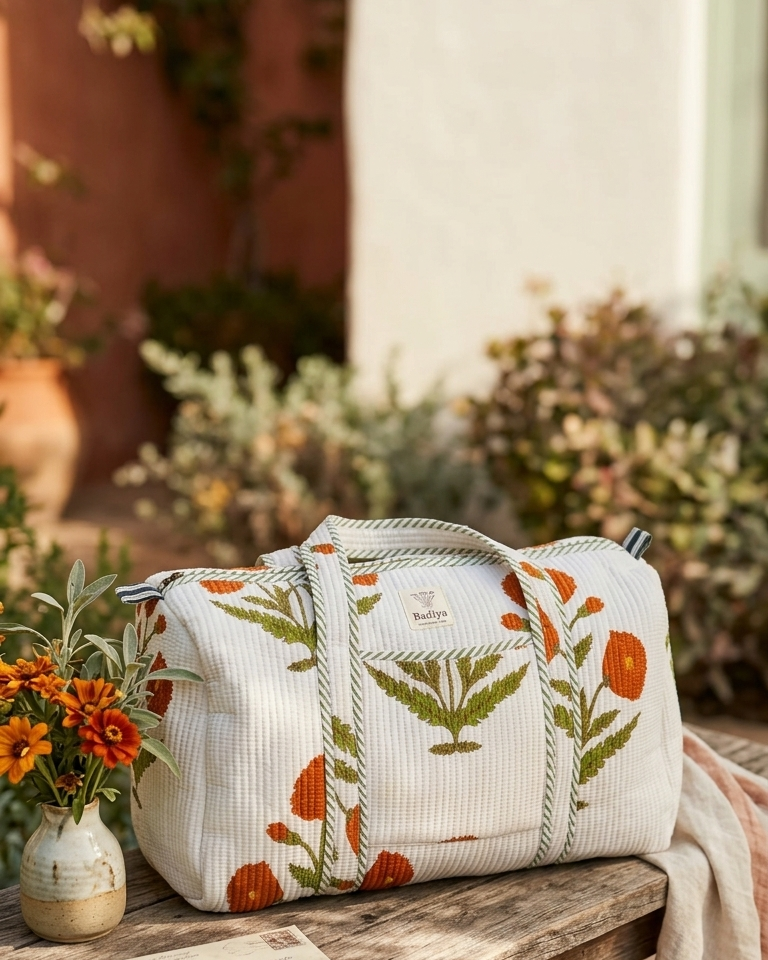 Duffle Bag - Flower