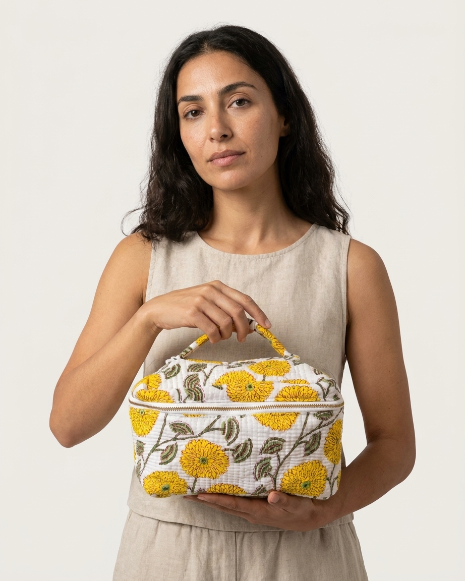 Sunflower Vanity Bag