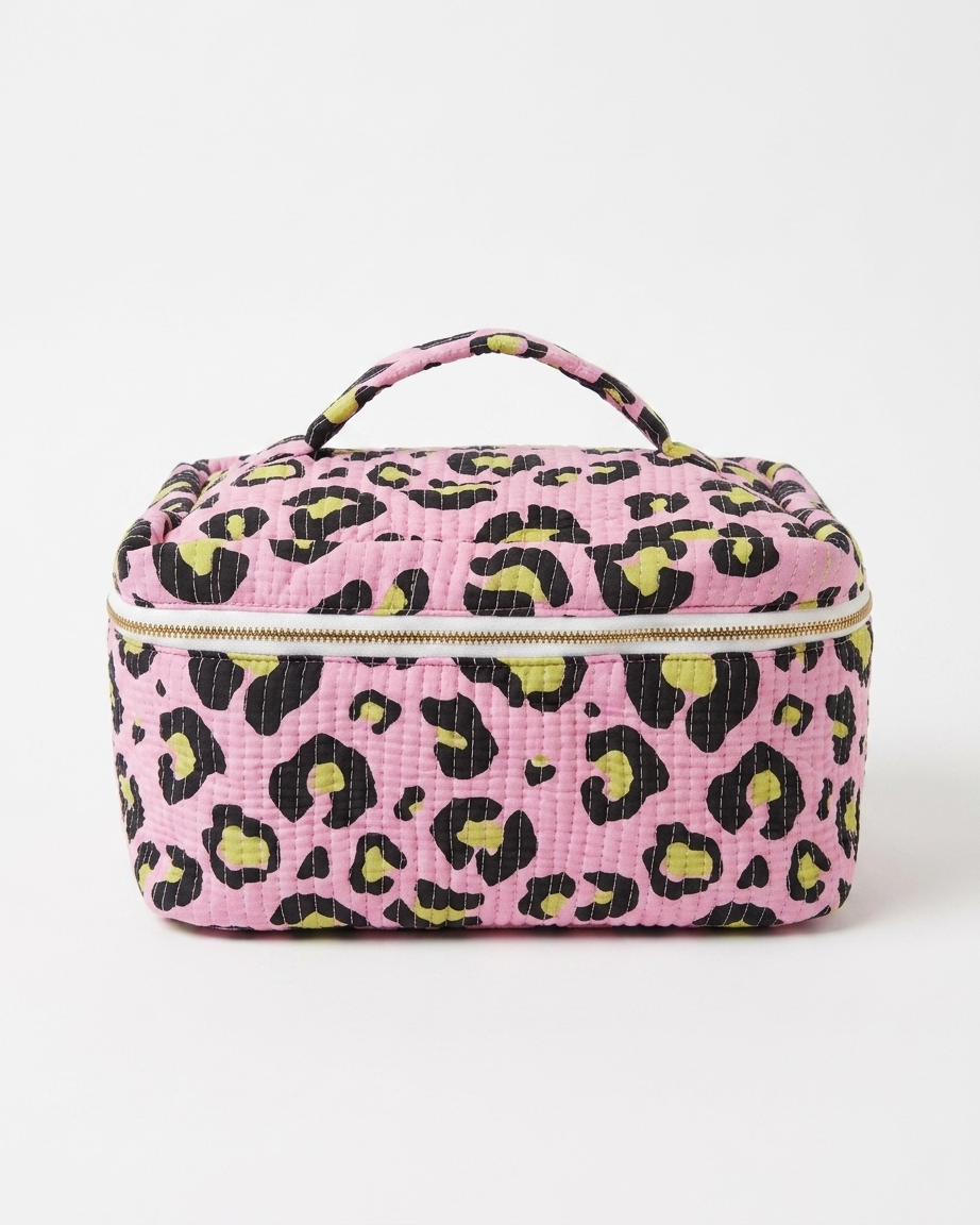Leopard Vanity Bag