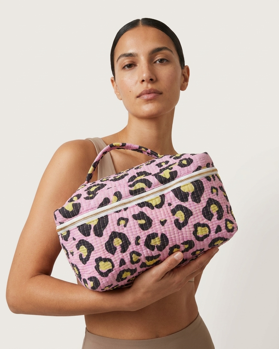 Leopard Vanity Bag