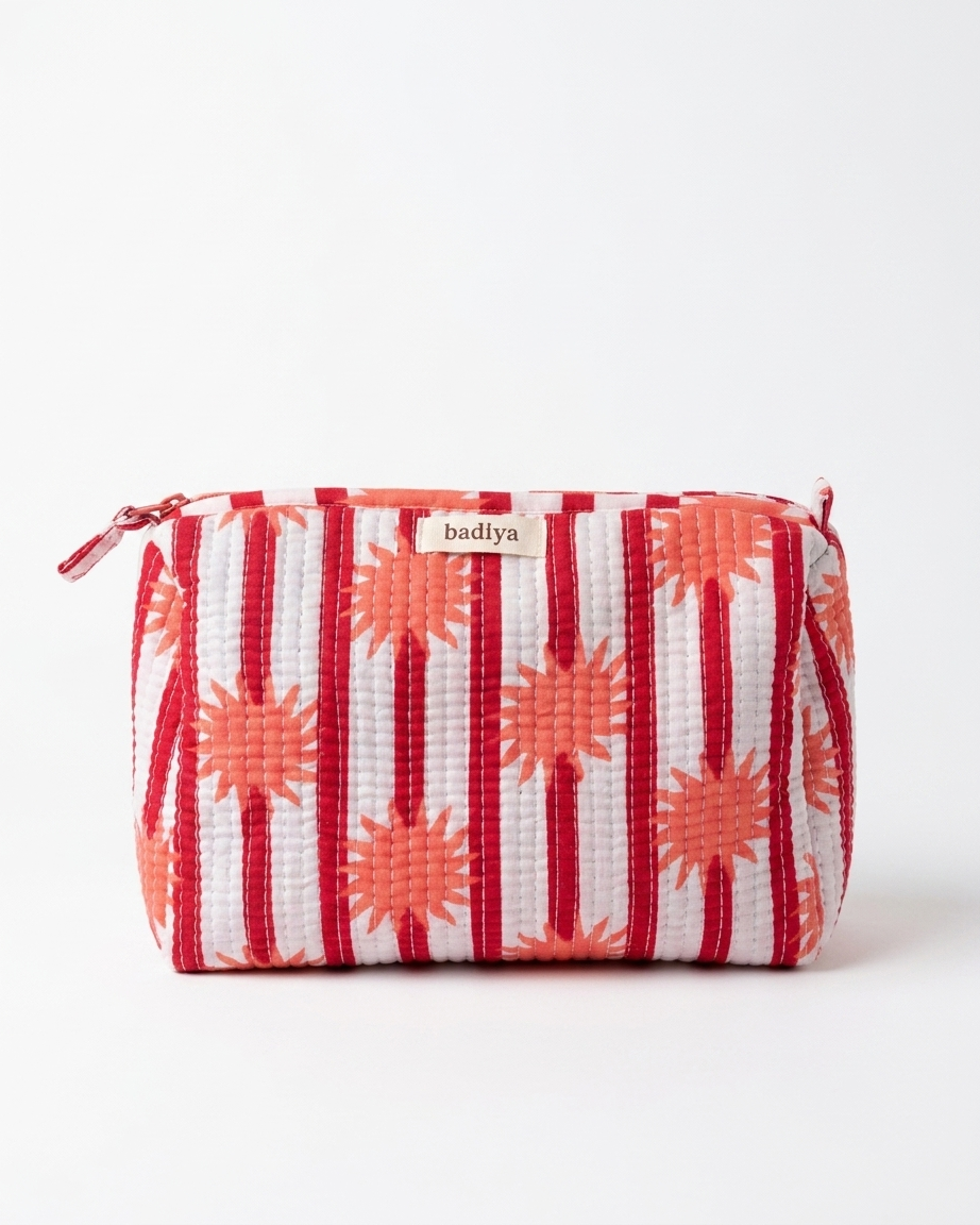Porto Sun Makeup Bag - Set of 3
