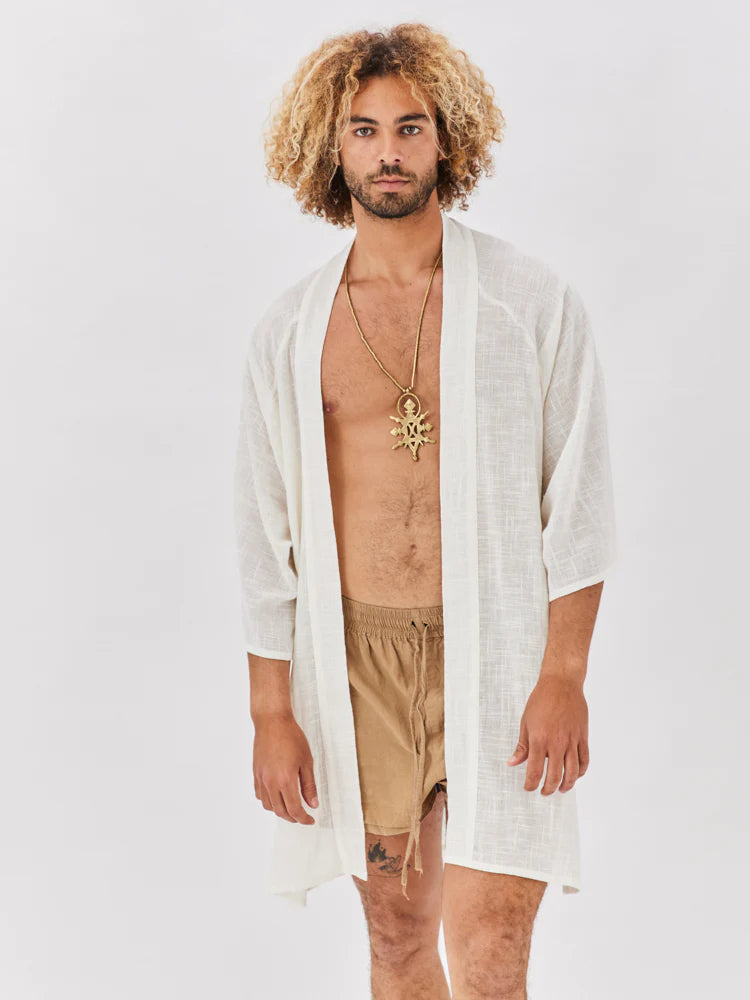 Cotton Plain Kimono