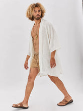 Load image into Gallery viewer, Cotton Plain Kimono
