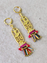 Load image into Gallery viewer, Egyptian Cartouche Earrings
